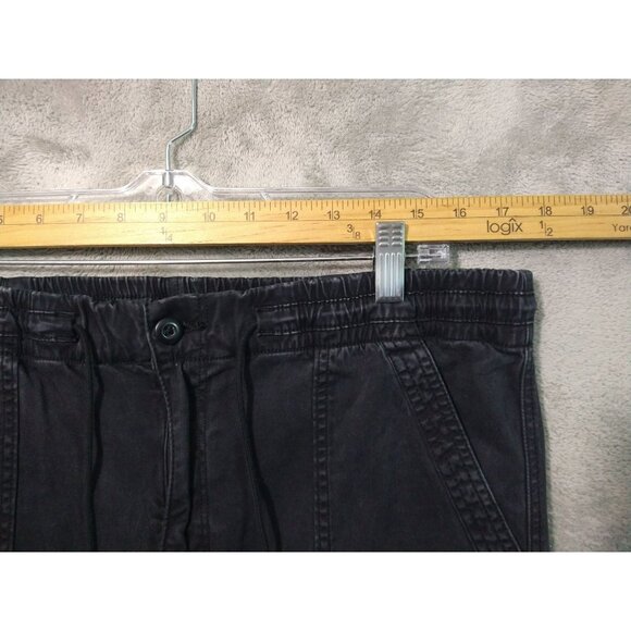 American Eagle Pants Womens 16 Long Black Jogger Next Level Stretch High Rise - Picture 3 of 10